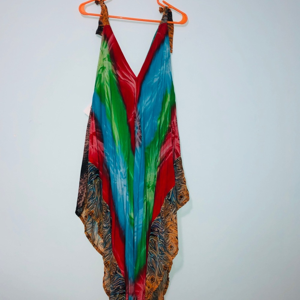 NWT_Women's Boho Handmade Hanky Dress Romper_NWT